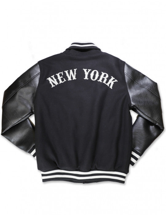 NEW YORK BLACK YANKEES WOOL JACKET – Black Collection Apparel