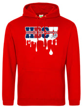 Load image into Gallery viewer, Jackson State University HBCU Drip Hoodie (Red)
