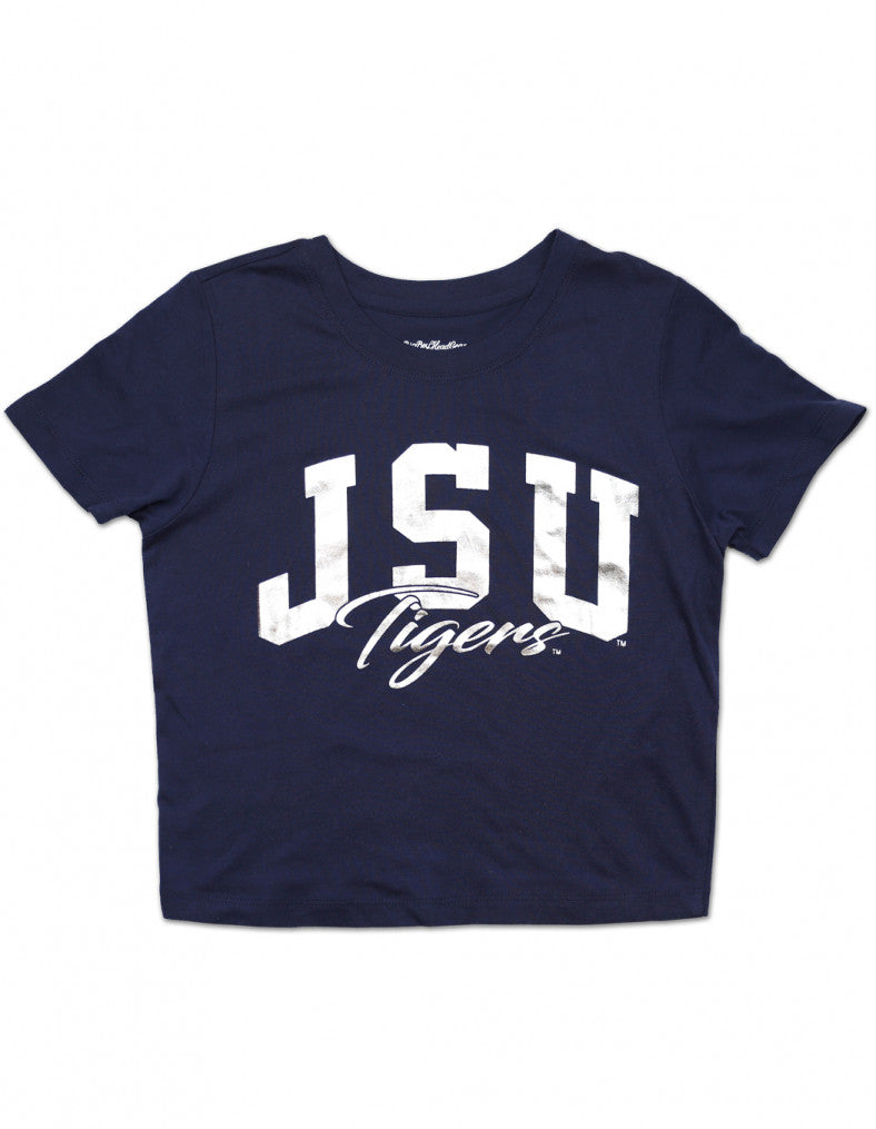 JACKSON STATE CROPPED TEE