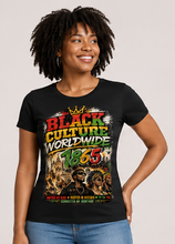 Cargar imagen en el visor de la galería, Juneteenth Black Culture Worldwide 1865 T-Shirt
