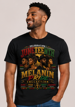 Cargar imagen en el visor de la galería, Juneteenth Melanin Pride T-Shirt
