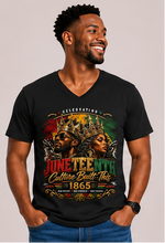 Cargar imagen en el visor de la galería, Juneteenth Culture Built This T-Shirt
