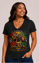 Cargar imagen en el visor de la galería, Juneteenth Culture Built This T-Shirt

