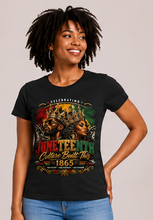 Cargar imagen en el visor de la galería, Juneteenth Culture Built This T-Shirt
