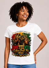 Cargar imagen en el visor de la galería, Juneteenth Culture Built This T-Shirt
