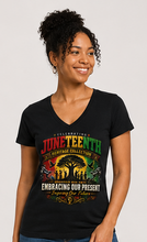 Cargar imagen en el visor de la galería, Juneteenth Embracing Our Present T-Shirt
