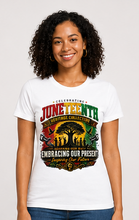Cargar imagen en el visor de la galería, Juneteenth Embracing Our Present T-Shirt
