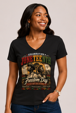 Cargar imagen en el visor de la galería, Juneteenth Freedom Day T-Shirt
