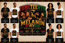 Cargar imagen en el visor de la galería, Juneteenth Melanin Pride T-Shirt
