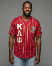 Load image into Gallery viewer, KAP BASEBALL JERSEY_CRIMSON
