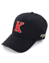 Load image into Gallery viewer, KAP LETTER BALL CAP_BLACK
