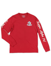Load image into Gallery viewer, KAPPA ALPHA PSI LONG SLEEVE (CRIMSON RED)
