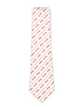 Load image into Gallery viewer, KAP LETTER TIE_IVORY
