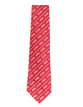 Load image into Gallery viewer, KAP LETTER TIE_CRIMSON
