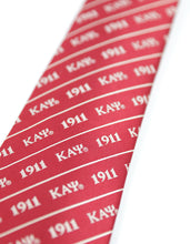 Load image into Gallery viewer, KAP LETTER TIE_CRIMSON
