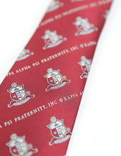 Cargar imagen en el visor de la galería, KAP CREST TIE_CRIMSON
