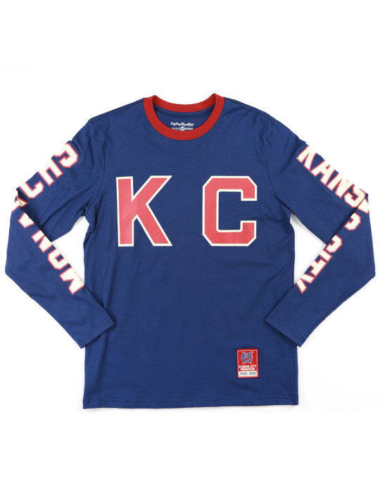 KANSAS CITY MONARCHS LONG SLEEVE TEE