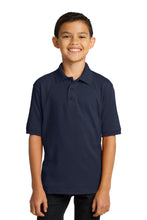 Load image into Gallery viewer, Port &amp; Company ®  Youth Core Blend Jersey Knit Polo. KP55Y
