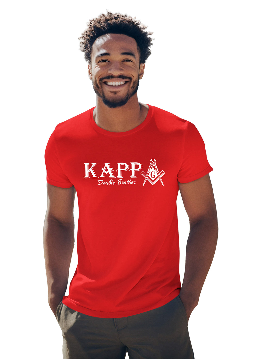 Kappa Double Brother Red Shirt