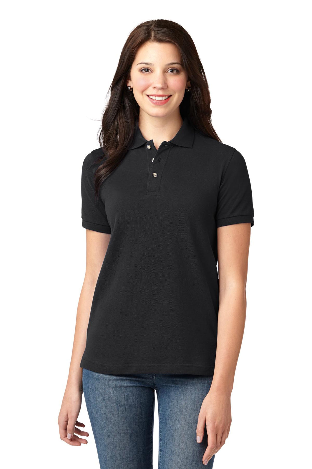 Port Authority ®  Women's Heavyweight Cotton Pique Polo.  L420