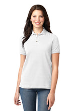 Load image into Gallery viewer, Port Authority ®  Women&#39;s Heavyweight Cotton Pique Polo.  L420
