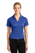 Load image into Gallery viewer, Sport-Tek ®  Women&#39;s Dri-Mesh ®  V-Neck Polo.  L469
