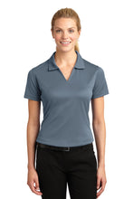 Load image into Gallery viewer, Sport-Tek ®  Women&#39;s Dri-Mesh ®  V-Neck Polo.  L469
