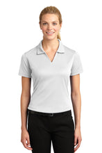 Load image into Gallery viewer, Sport-Tek ®  Women&#39;s Dri-Mesh ®  V-Neck Polo.  L469
