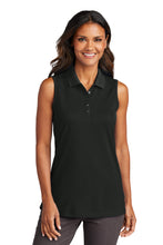 Load image into Gallery viewer, Port Authority ®  Women&#39;s Dry Zone ®  UV Micro-Mesh Sleeveless Polo LK110SV
