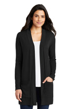 Cargar imagen en el visor de la galería, Port Authority  ®  Women&#39;s Concept Long Pocket Cardigan . LK5434
