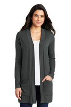 Load image into Gallery viewer, Port Authority  ®  Women&#39;s Concept Long Pocket Cardigan . LK5434
