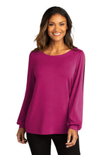 Load image into Gallery viewer, Port Authority  ®  Women&#39;s Luxe Knit Jewel Neck Top. LK5600
