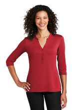 Load image into Gallery viewer, Port Authority  ®   Women&#39;s UV Choice Pique Henley LK750
