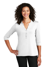 Load image into Gallery viewer, Port Authority  ®   Women&#39;s UV Choice Pique Henley LK750
