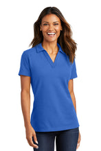 Load image into Gallery viewer, Port Authority ®  Women&#39;s C-FREE ®  Cotton Blend Pique Polo LK867
