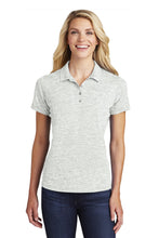 Cargar imagen en el visor de la galería, Sport-Tek  ®  Women&#39;s PosiCharge  ®  Electric Heather Polo. LST590
