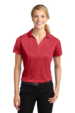 Load image into Gallery viewer, Sport-Tek ®  Women&#39;s Heather Contender™ Polo. LST660
