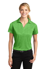 Load image into Gallery viewer, Sport-Tek ®  Women&#39;s Heather Contender™ Polo. LST660
