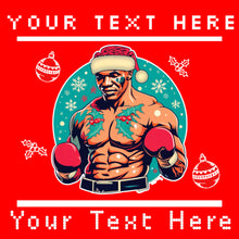 Cargar imagen en el visor de la galería, Suéter feo navideño de Mike Tyson
