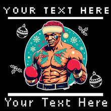 Cargar imagen en el visor de la galería, Suéter feo navideño de Mike Tyson
