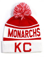 Load image into Gallery viewer, KANSAS CITY MONARCHS BEANIE_RED/WHT
