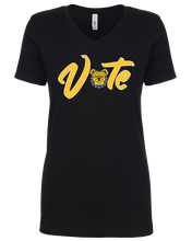 Load image into Gallery viewer, North Carolina A&amp;T State University Vote T-Shirt (Ladies Cut)
