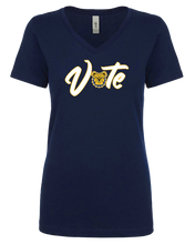 Load image into Gallery viewer, North Carolina A&amp;T State University Vote T-Shirt (Ladies Cut)
