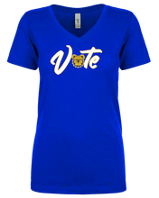 Load image into Gallery viewer, North Carolina A&amp;T State University Vote T-Shirt (Ladies Cut)
