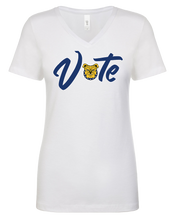 Load image into Gallery viewer, North Carolina A&amp;T State University Vote T-Shirt (Ladies Cut)
