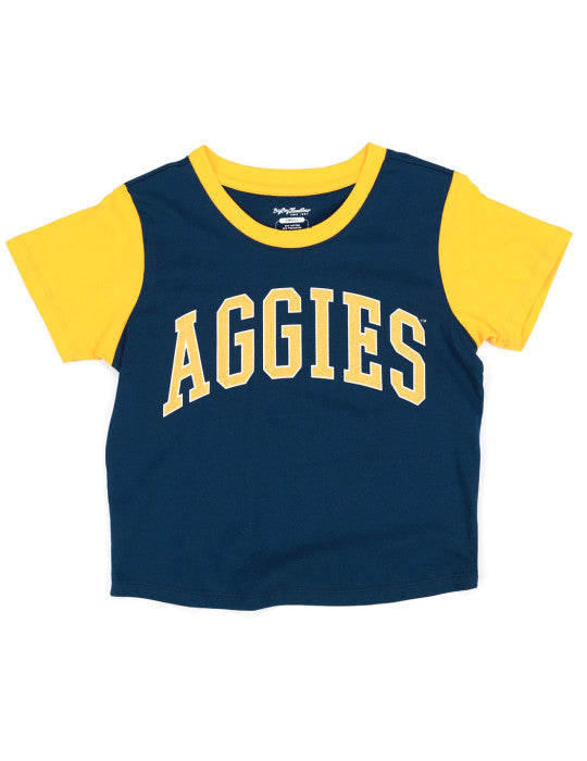 NORTH CAROLINA A&T CROPPED TEE