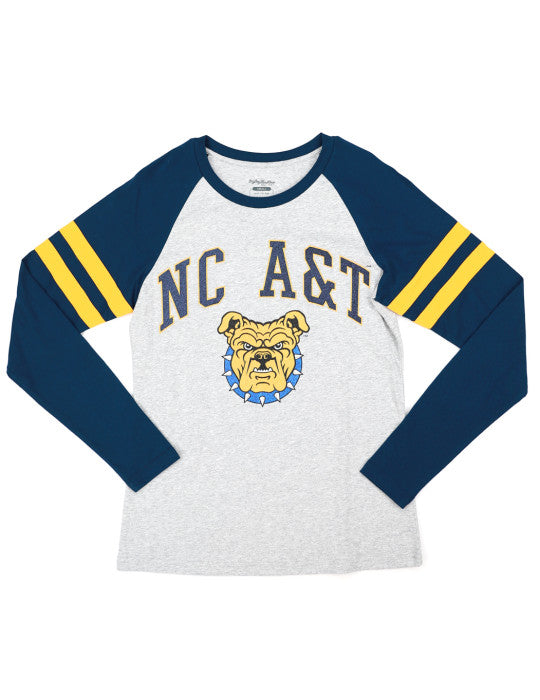 NORTH CAROLINA A&T WOMEN'S LONG SLEEVE TEE