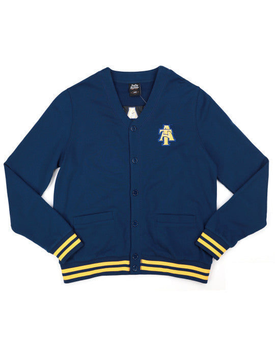 NORTH CAROLINA A&T MEN'S CARDIGAN