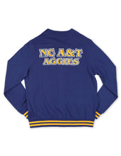 Load image into Gallery viewer, NORTH CAROLINA A&amp;T MEN&#39;S CARDIGAN
