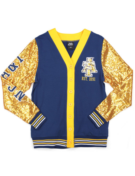 NORTH CAROLINA A&T WOMEN'S CARDIGAN